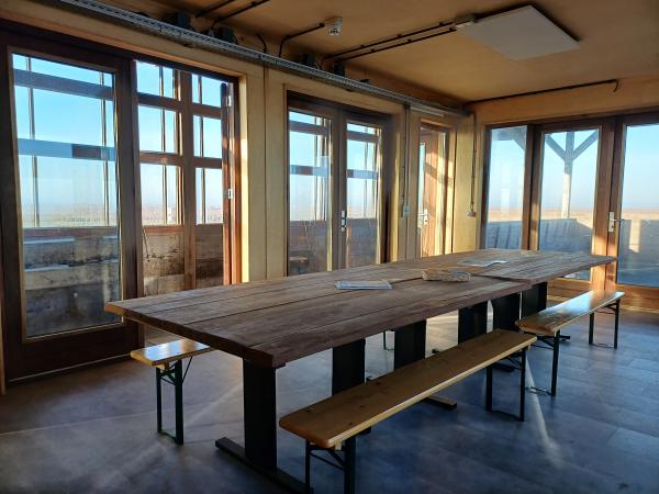 Vergaderruimte veldstation Saeftinghe