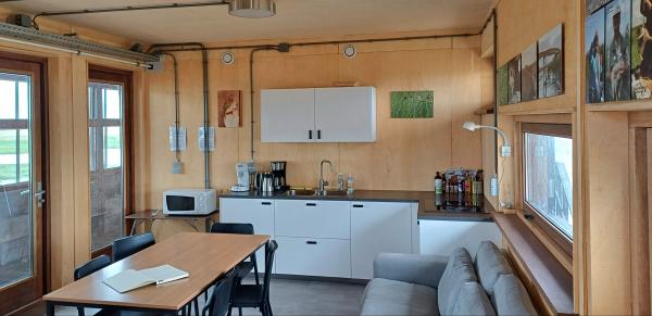 Veldstation onderzoeksdeel keuken