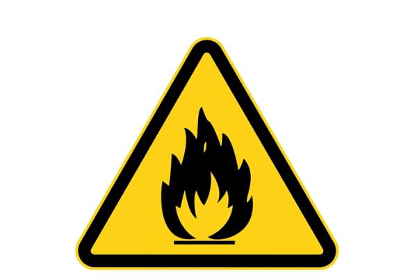 Symbool brandgevaar