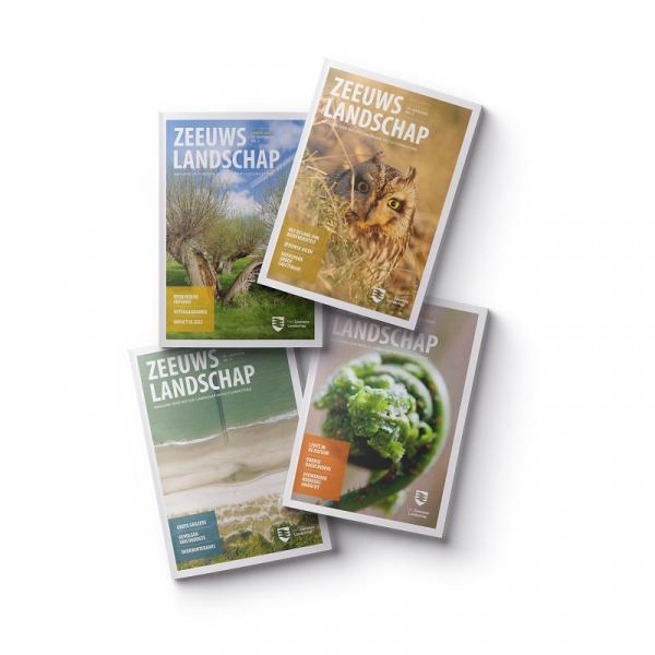 Magazine covers Het Zeeuwse Landschap