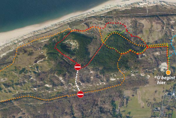 Afsluiting wandelpad