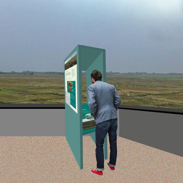Kijkwijzer op Postbrug Yerseke