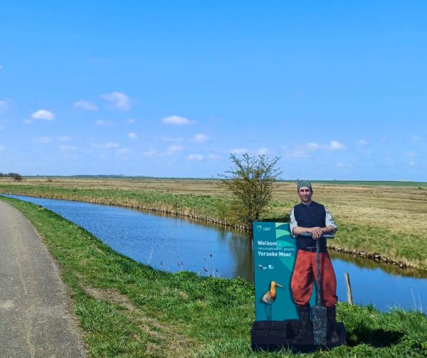 Entreepunt beleefroute Yerseke Moer