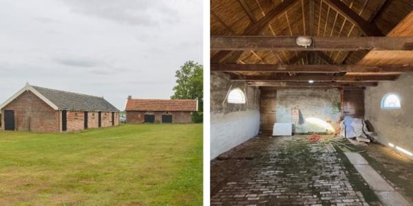 Herbestemming Hofstede Veldzicht varkenskot en stal
