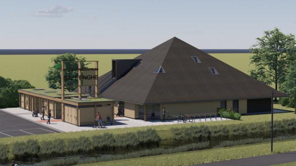 Impressie bezoekerscentrum saeftinghe 