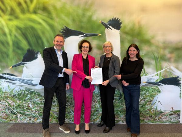 ondertekening samenwerkingsovereenkomst Het Zeeuwse Landschap en Landschapsbeheer Zeeland