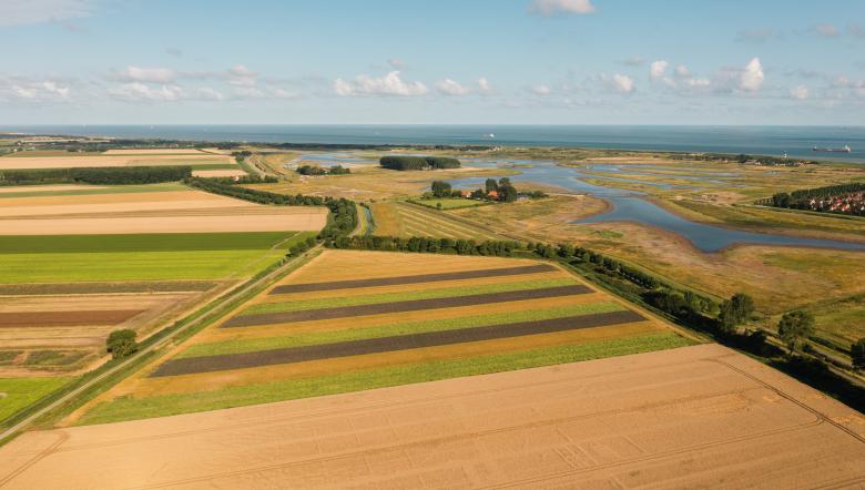 Akkerland uit lucht