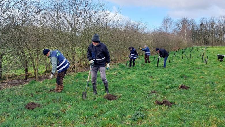 beheervrijwilligers clinge aanplant