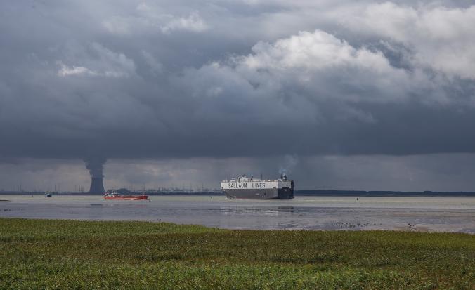 Scheepvaart over de Westerschelde