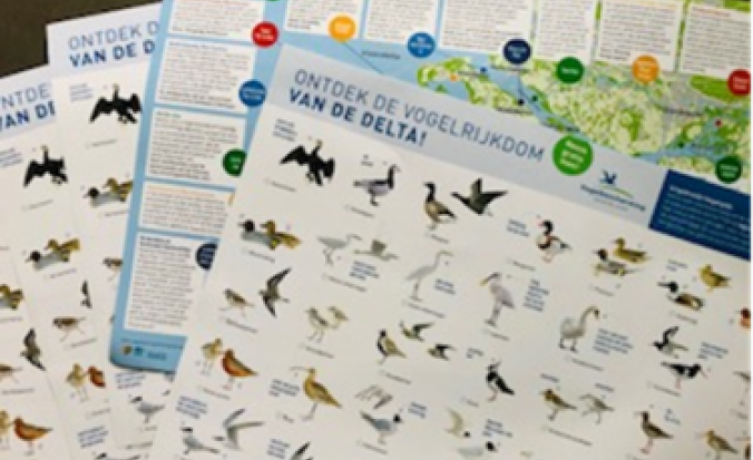 Vogelkaart Deltagebied