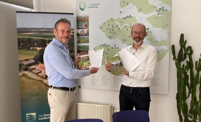 Ondertekening intentieverklaring Herenboeren met Het Zeeuwse Landschap